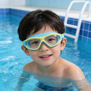 Swimming Goggles Anti Fog - Gafas de natación de gran tamaño,