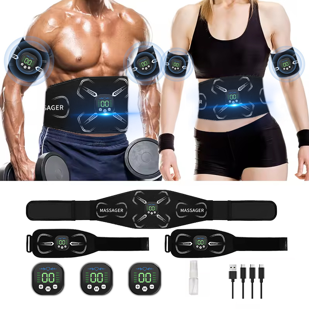 Sports Equipment Pictures - Estimulador Muscular EMS, Entrenador Abdominal, Tonificador