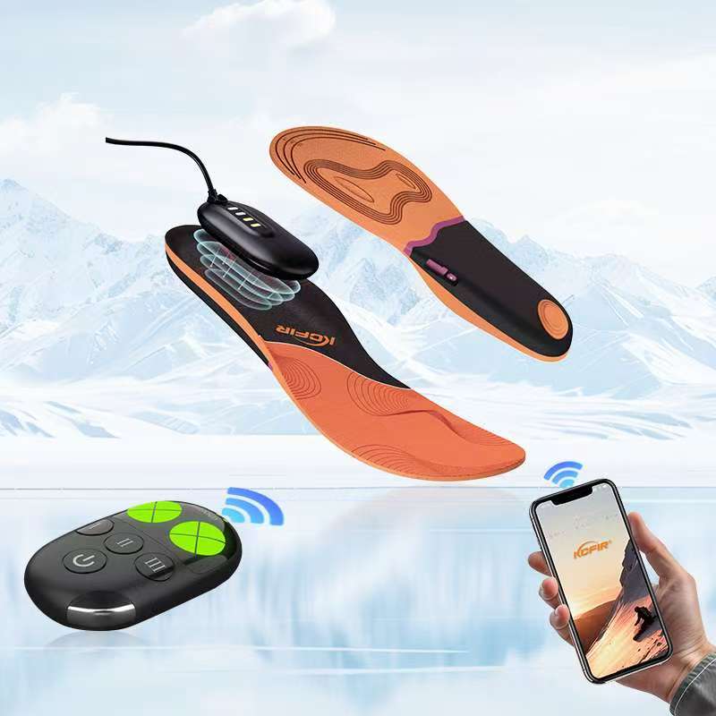 Sports Equipment App - Plantillas calefactoras eléctricas con batería recargable
