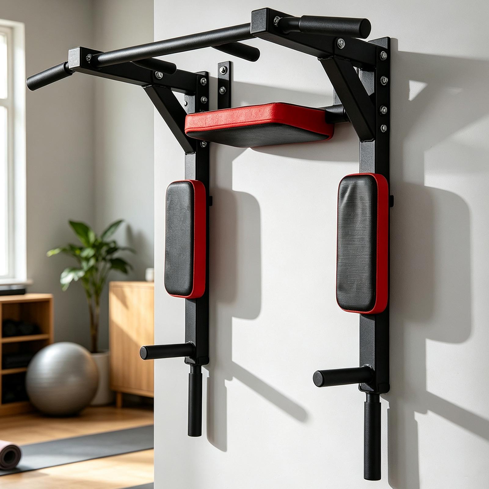 Sports Equipment For Home - Barra de dominadas montada en la