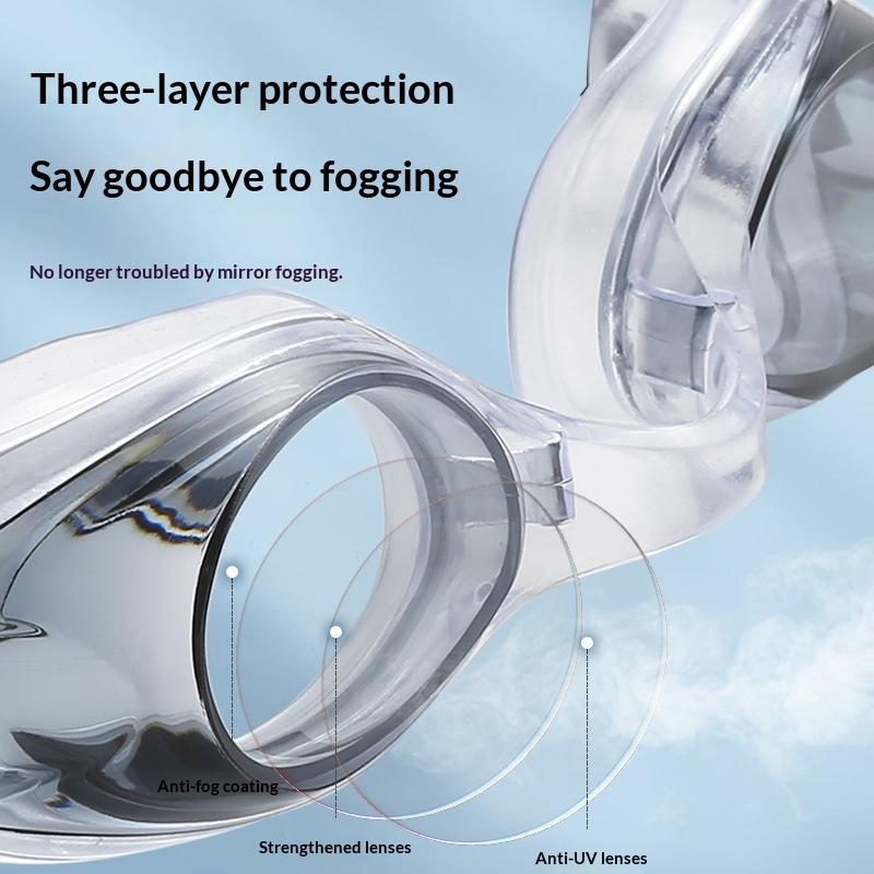 Gafas de silicona HD para homb - Swimming Goggles Anti Fog reseña y precio