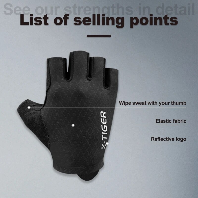 X-TIGER guantes de ciclismo me - Xin Sports Equipment reseña y precio