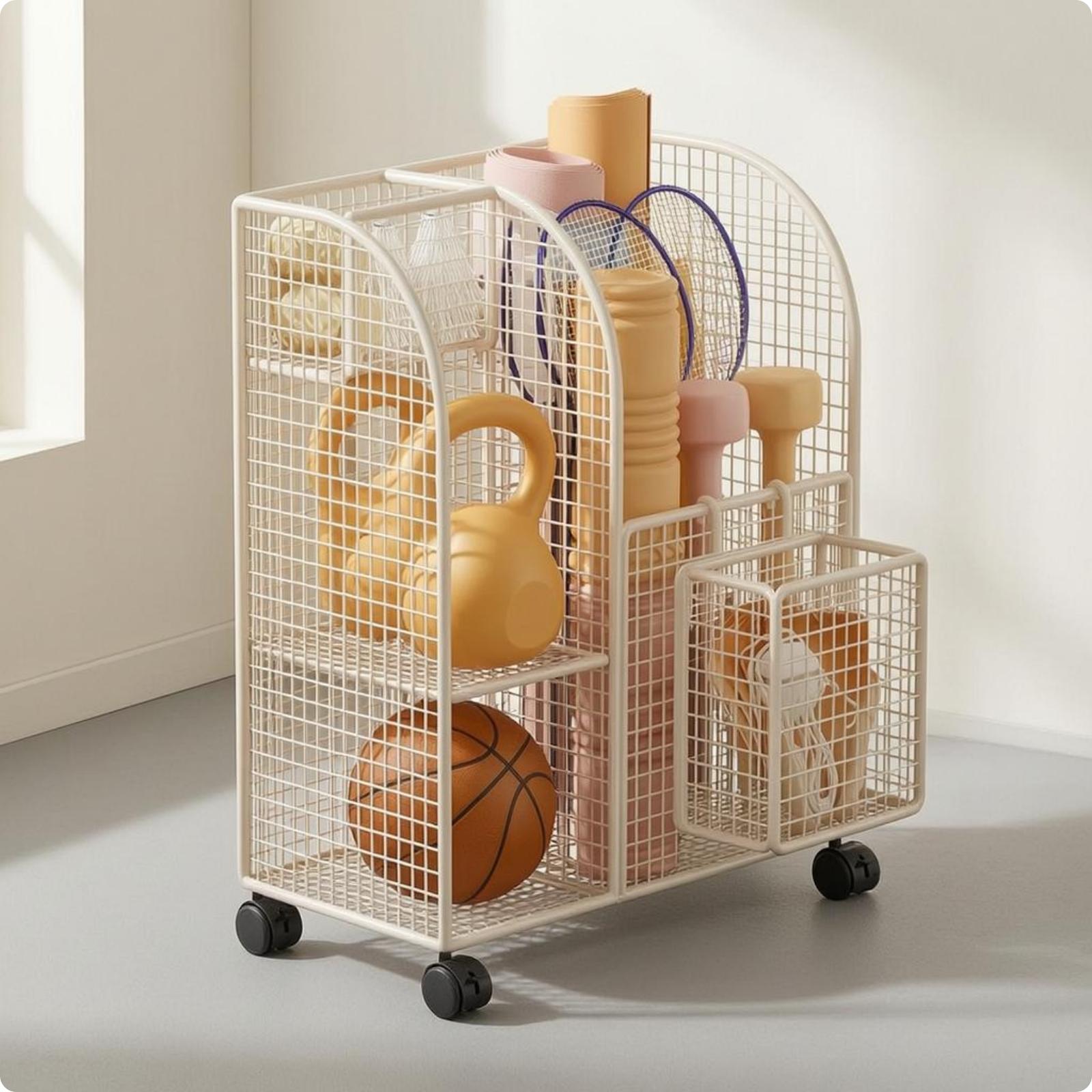 Carrito de Almacenamiento de A - Sports Equipment For Home reseña y precio