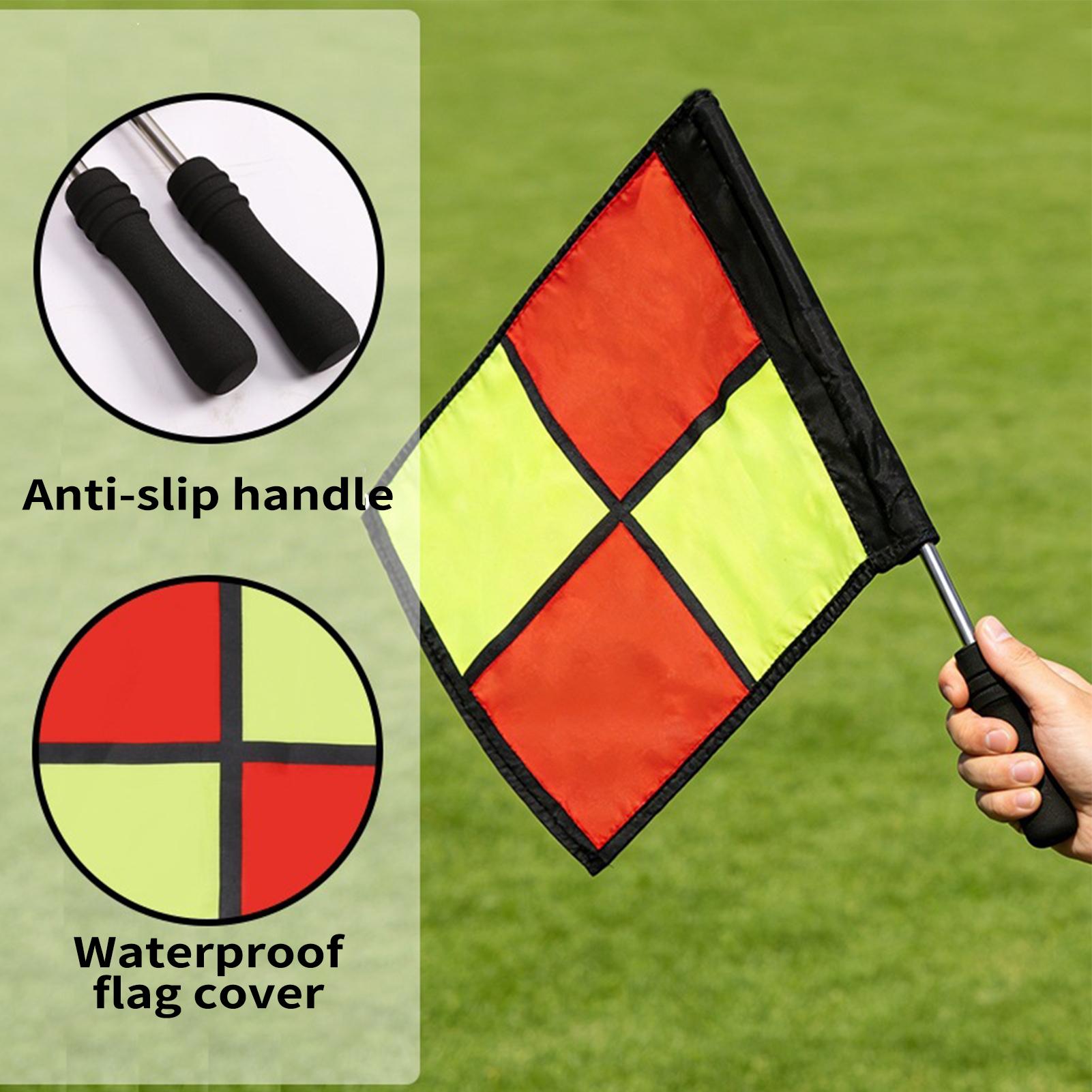 Banderas de árbitro de fútbol, - Sports Equipment Volleyball reseña y precio