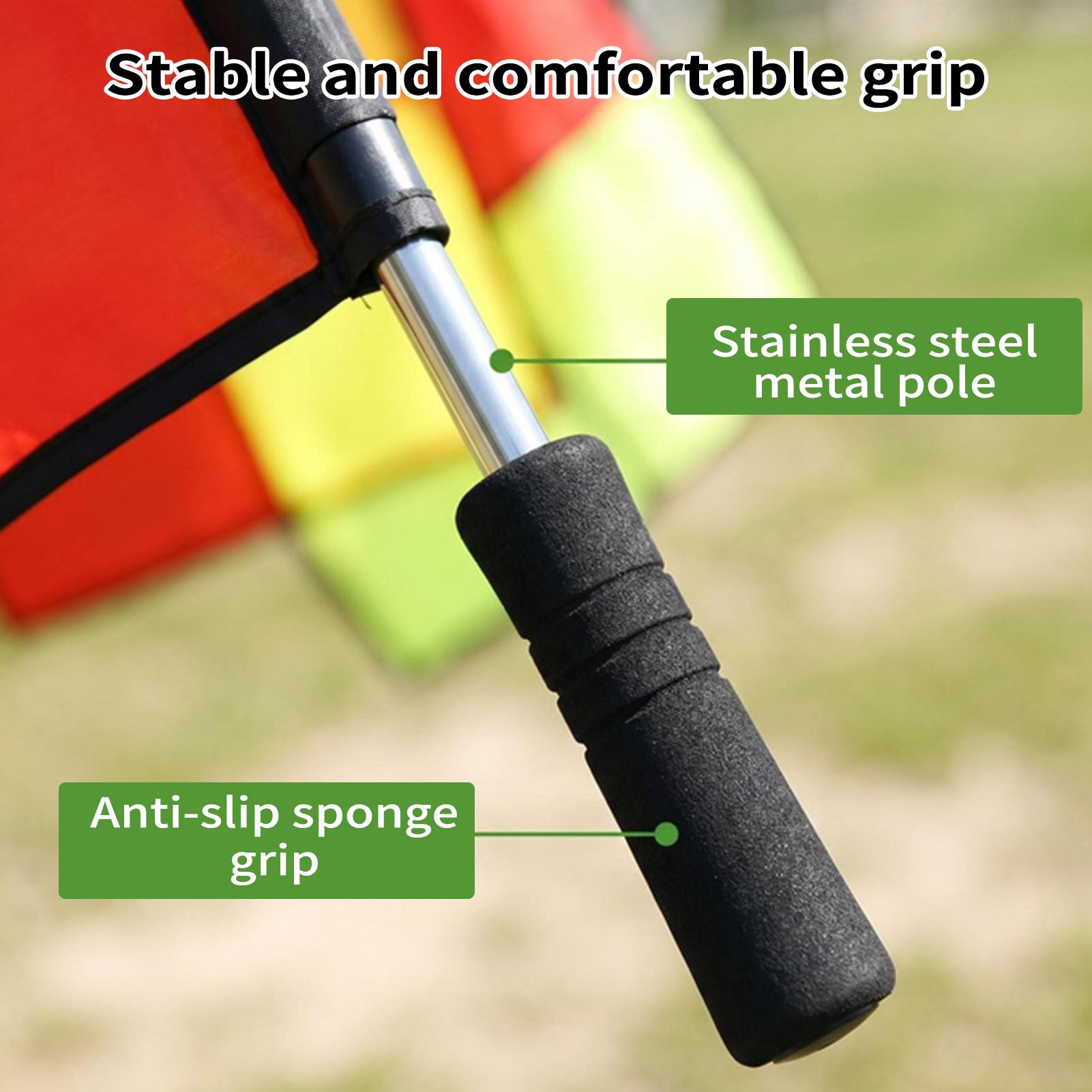 Banderas de árbitro de fútbol, - Sports Equipment Volleyball reseña y precio