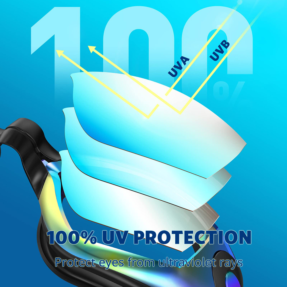 Gafas de natación profesionale - Swimming Goggles Anti Fog reseña y precio