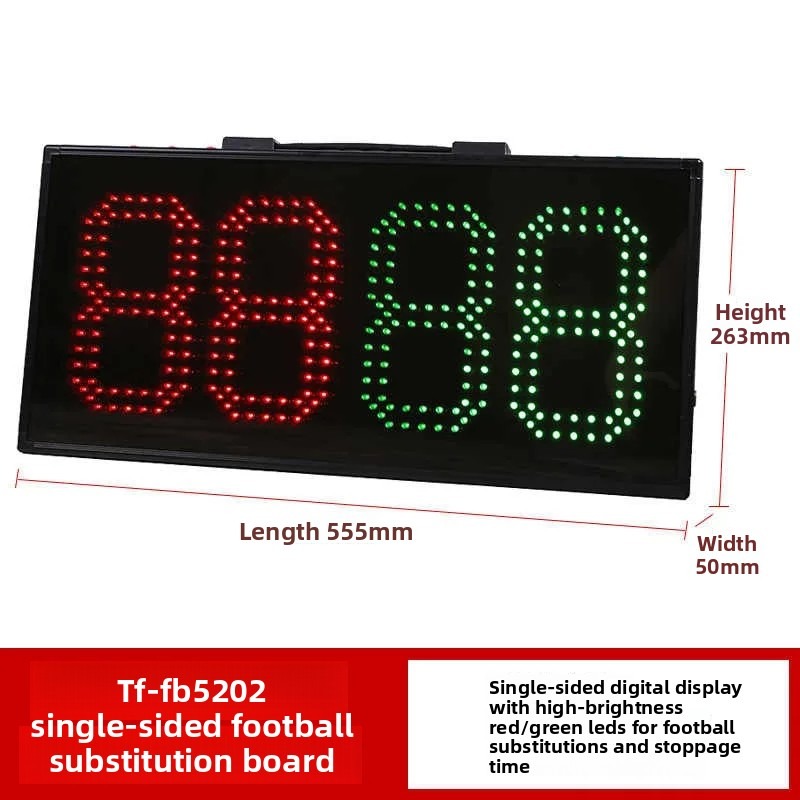 Tablero Electrónico de Sustitu - Sports Equipment Football reseña y precio