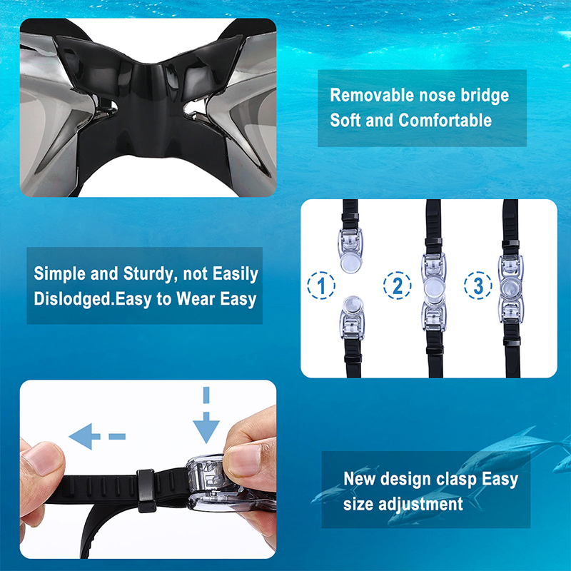 Gafas de natación para adultos - Swimming Goggles Anti Fog reseña y precio