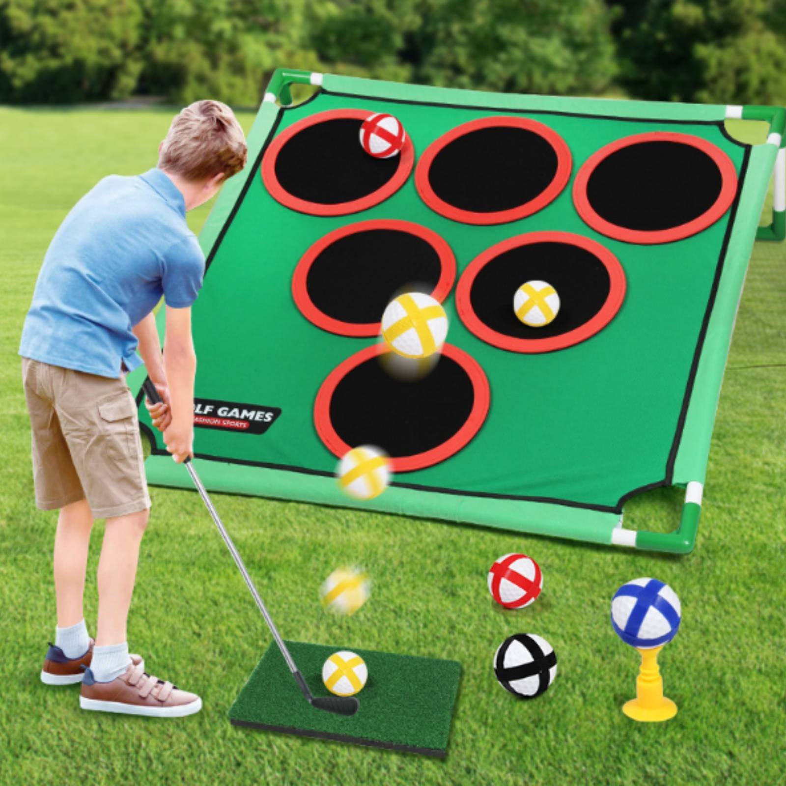 Objetivo portátil para práctic - Xin Sports Equipment reseña y precio