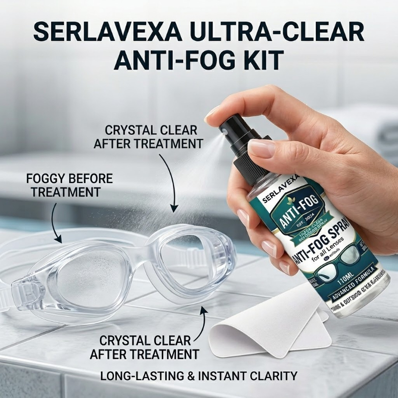Spray Limpiador de Lentes Anti - Swimming Goggles Anti Fog reseña y precio