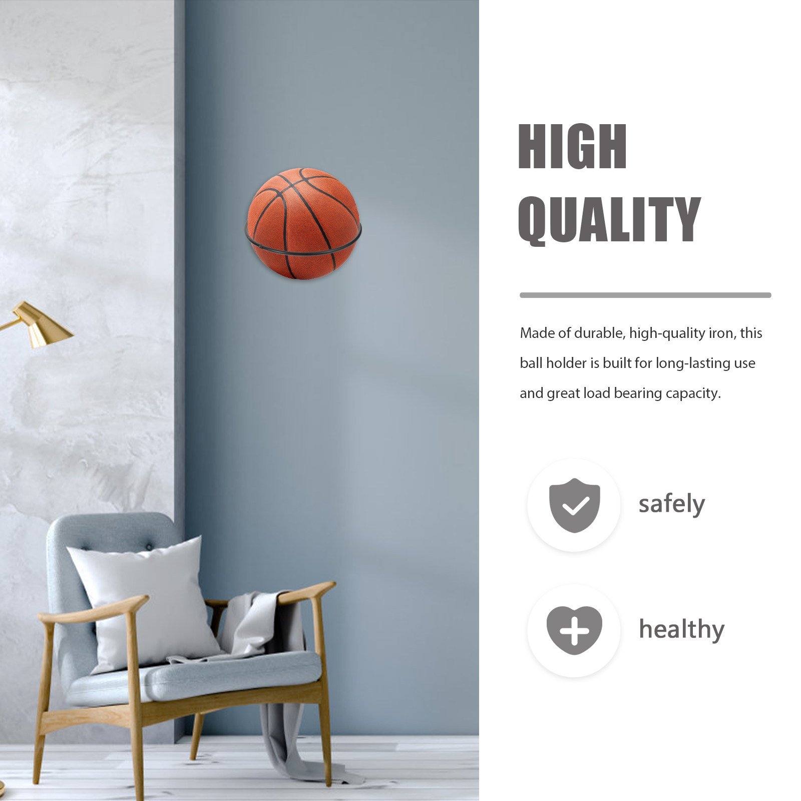 5 piezas de soporte de pared d - Sports Equipment Volleyball reseña y precio