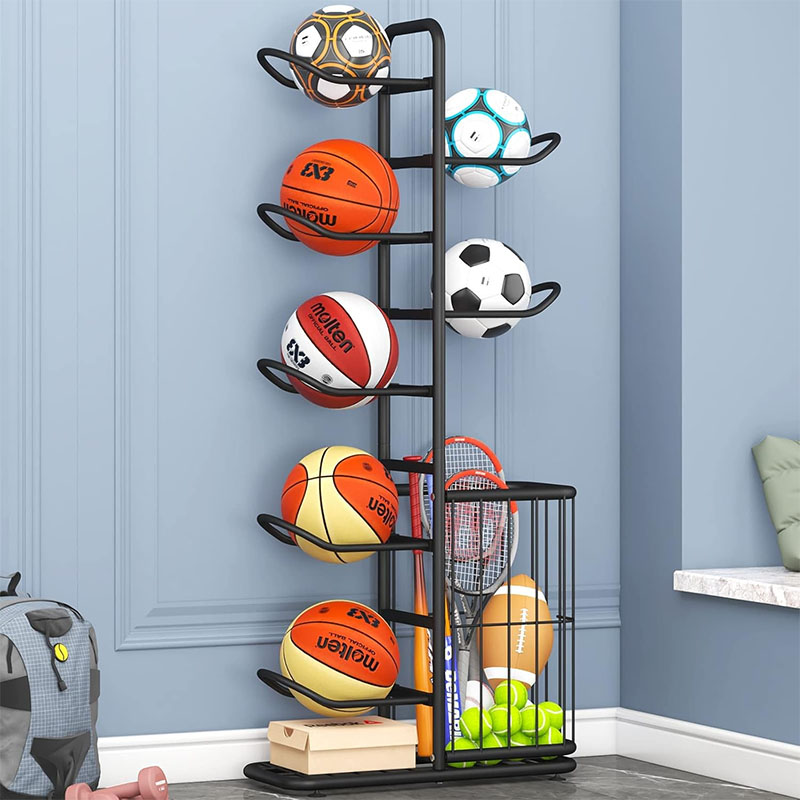 Estante de almacenamiento de p - Sports Equipment Volleyball reseña y precio