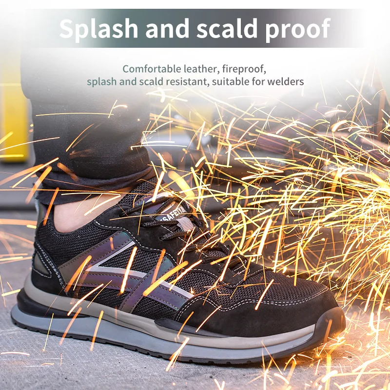Zapatos de seguridad antiescal - Sports Equipment Brand reseña y precio